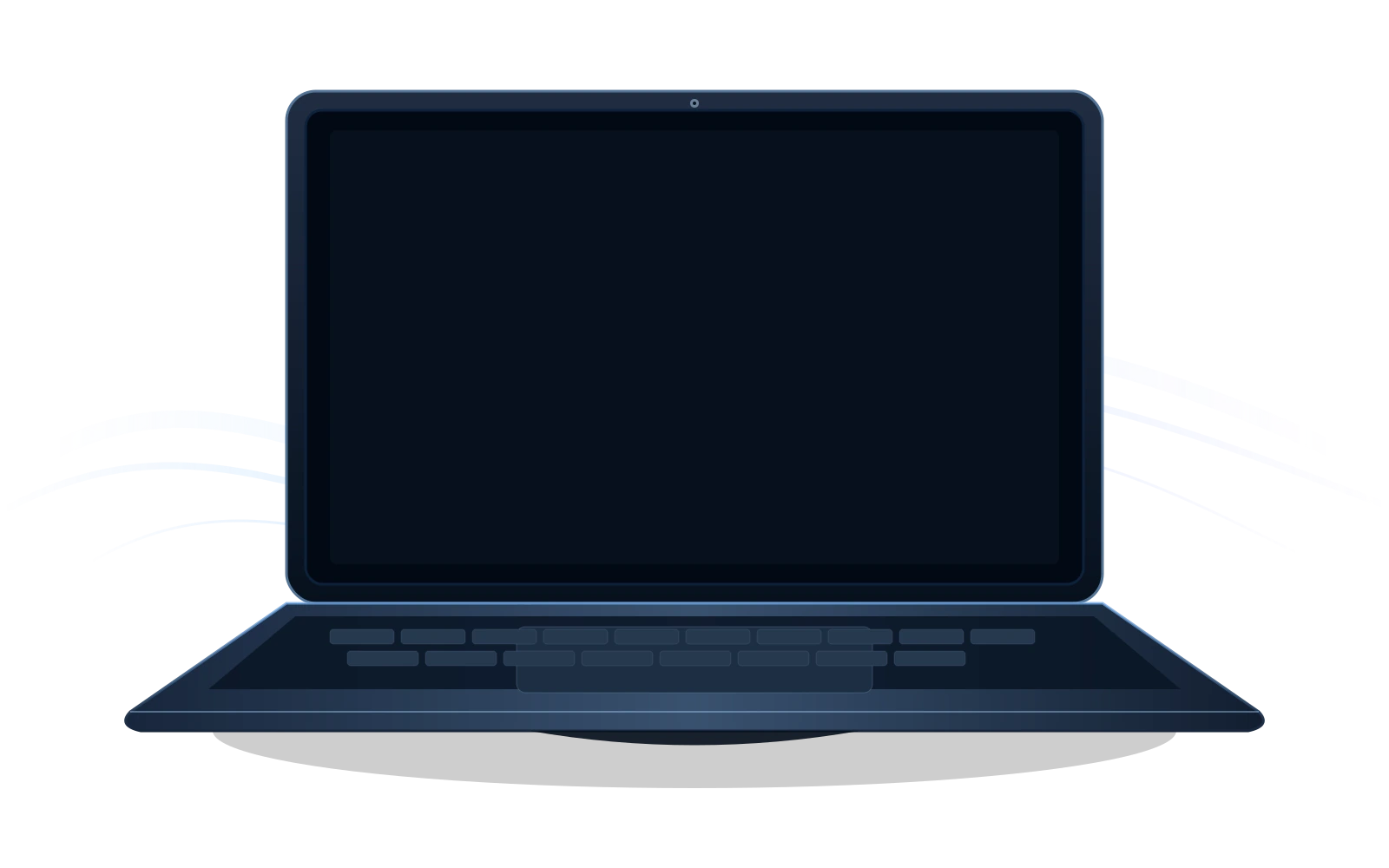 ITexpertSolutions laptop displaying digital services and IT infrastructure